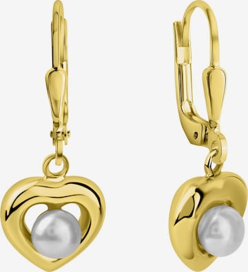 Boucles d'oreilles Fascination by Ellen K. en jaune : devant