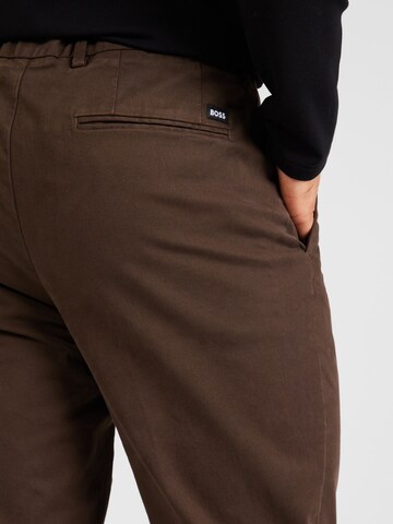 Coupe slim Pantalon chino 'Kaito 1' BOSS en marron