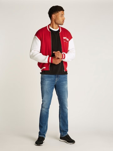 Tommy Jeans Strickjacke in Rot