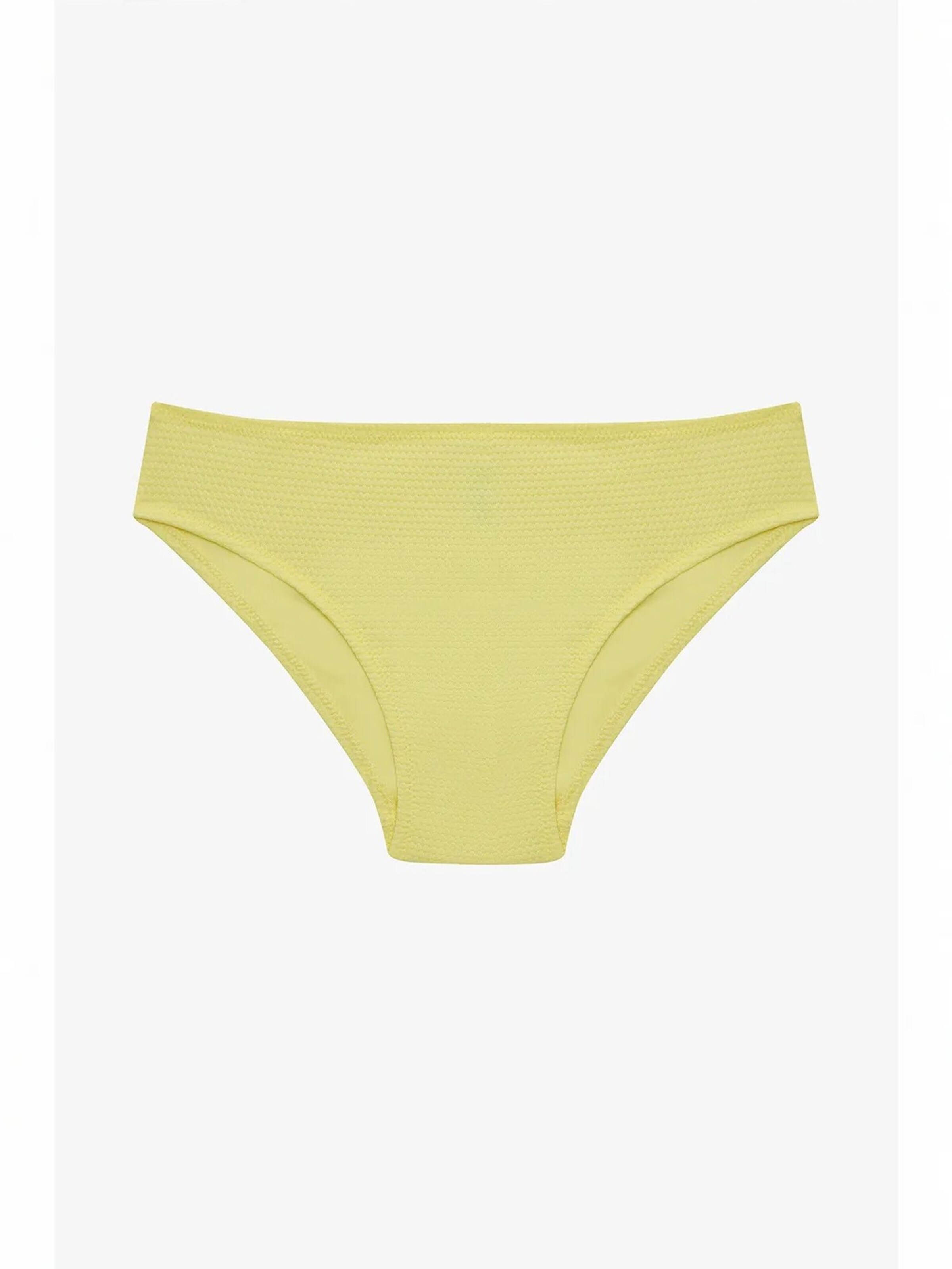 Penti Bikini 'PENTI Mädchen Lilly Lemon Bikini-Set mit Rüschen und Bandeau-Oberteil' in Geel