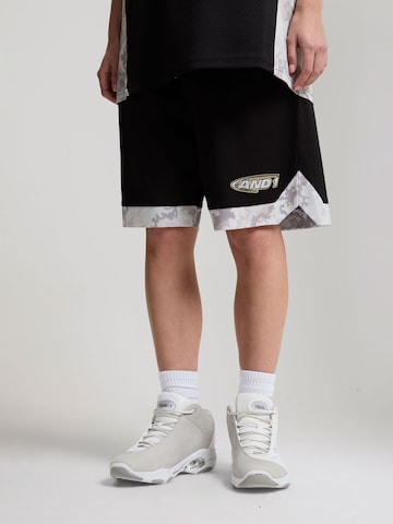 AND1 Широка кройка Панталон в черно