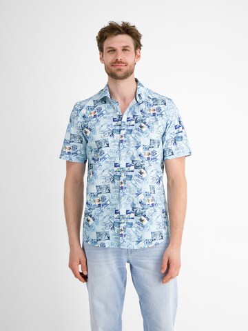 LERROS Regular Fit Hemd in Blau: Vorderseite