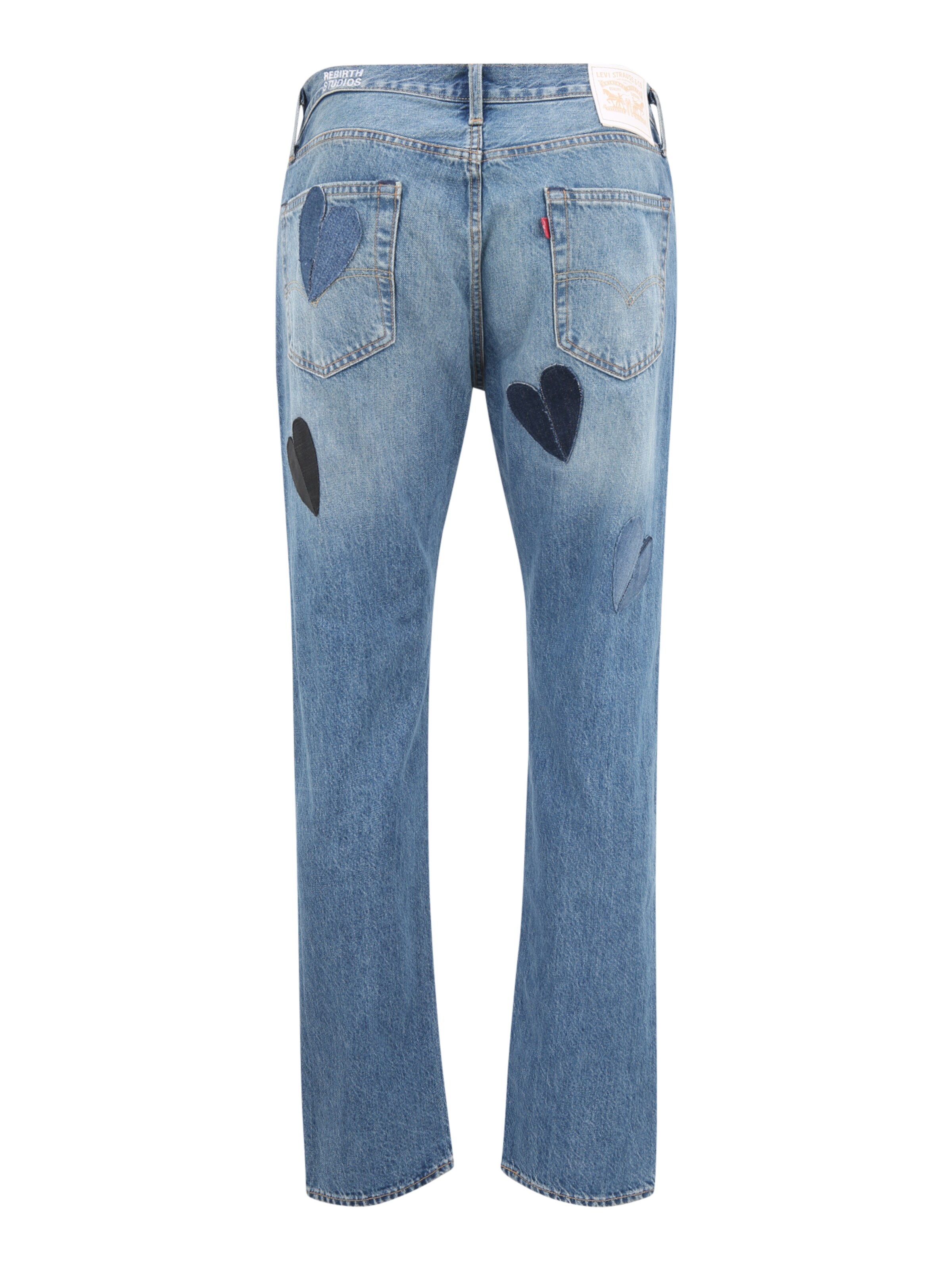 Levi's® Upcycling Loose fit Jeans 'Kelvyn Colt Design 502 Taper' in Blue