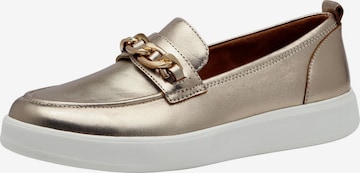 Chaussure basse Tamaris en or : devant