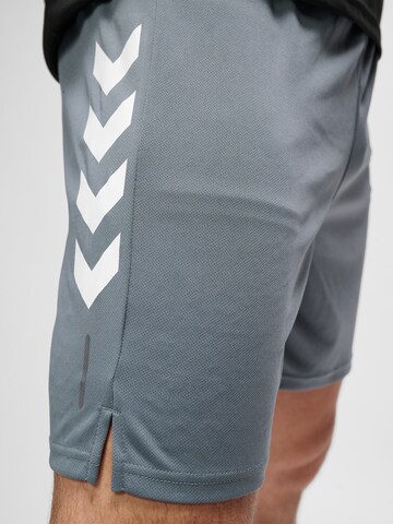 Hummel Regular Sportbroek 'TOPAZ' in Blauw