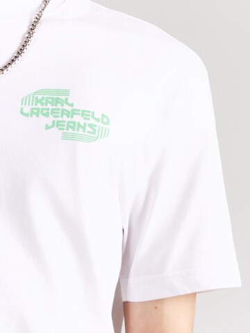 KARL LAGERFELD JEANS Póló - fehér
