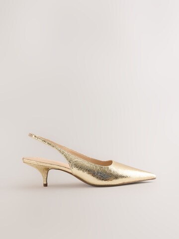 Next Slingpumps 'Forever Comfort' in Goud