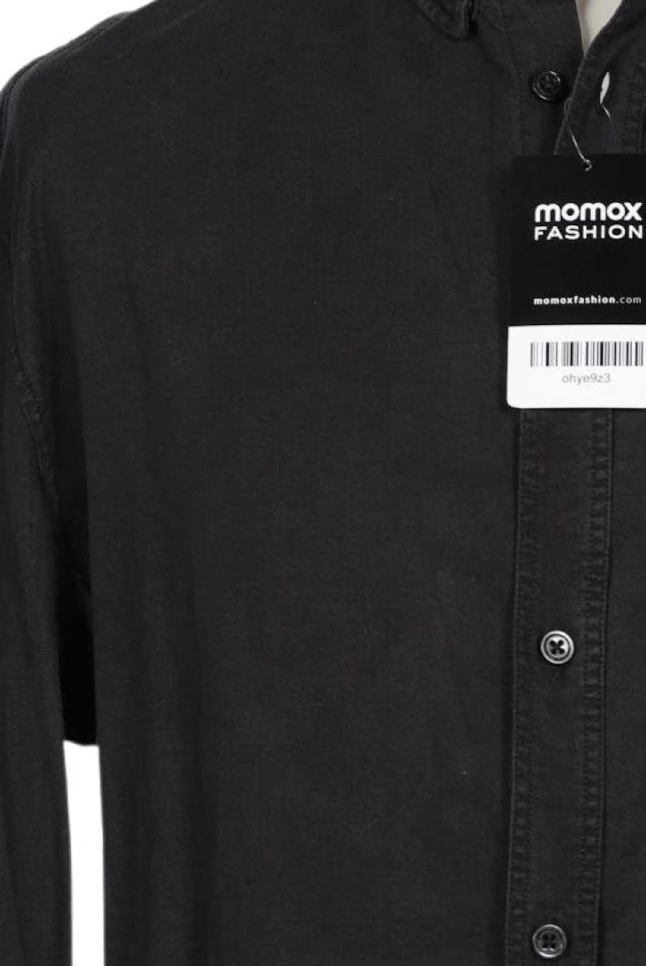 DRYKORN Button Up Shirt in XL in Black