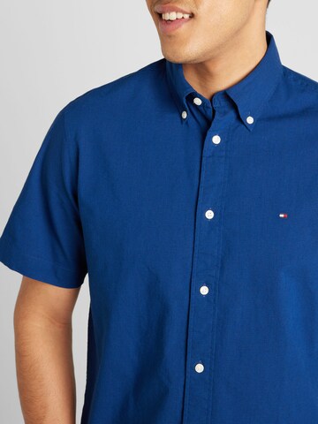 TOMMY HILFIGER Regular fit Overhemd in Blauw