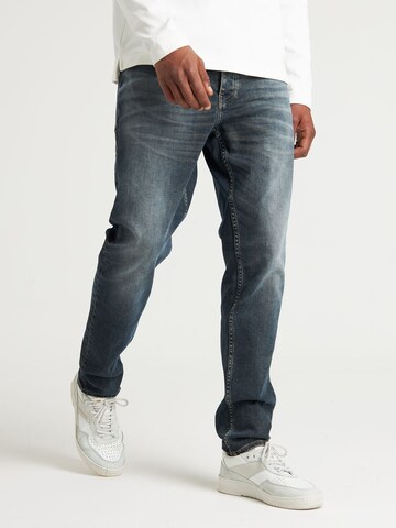CHASIN' Regular Jeans 'Evan Dirt' in Blauw