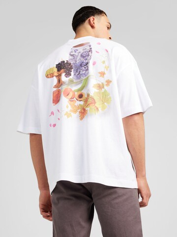 T-Shirt TOPMAN en blanc : devant