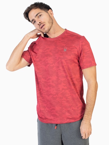 Spyder Functioneel shirt in Rood