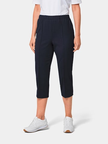 Goldner Regular Trousers in Blue: front