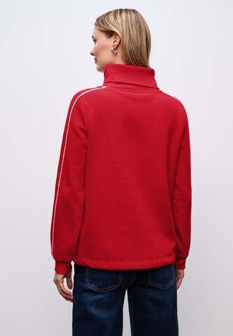 STREET ONE Sweatshirt in Red