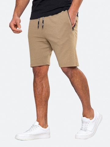 Threadbare Regular Shorts 'Ottoman' in Braun: predná strana