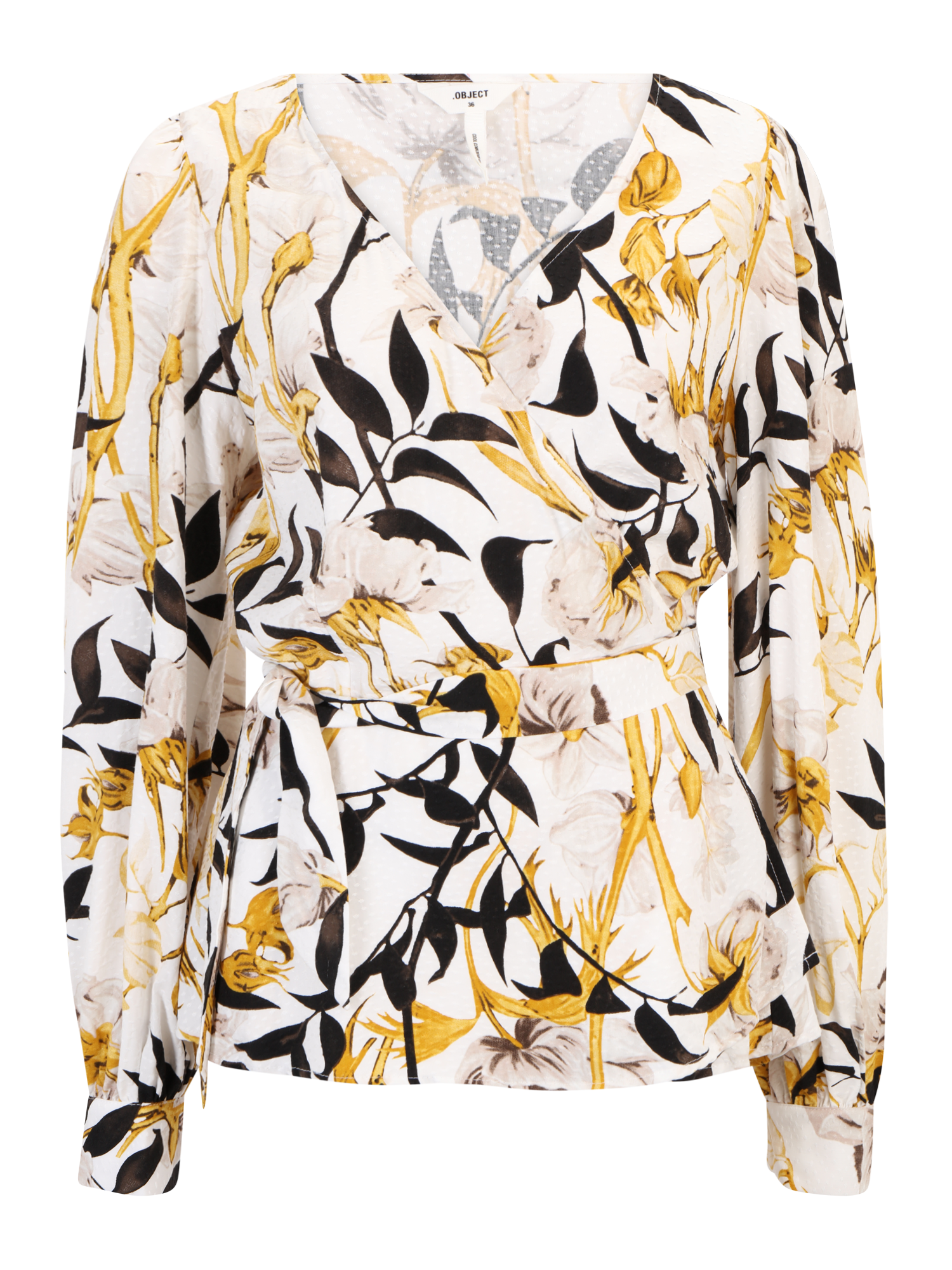 Abbigliamento 7SA7F OBJECT Tall Camicia da donna DINA in Bianco Abbigliamento 7SA7F OBJECT Tall Camicia da donna DINA in Bianco