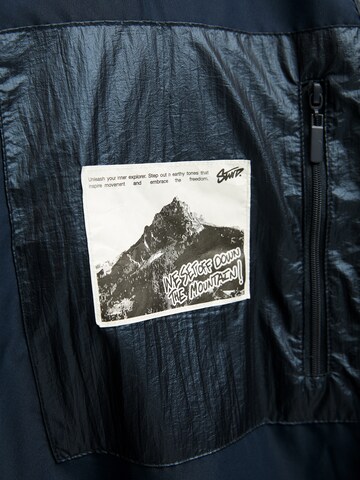 Pull&Bear Přechodná bunda – zelená