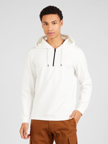 Sweat-shirt s.Oliver en blanc : devant