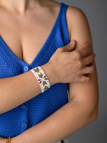 THE GEM STORIES JEWELRY - Pulsera en marrón