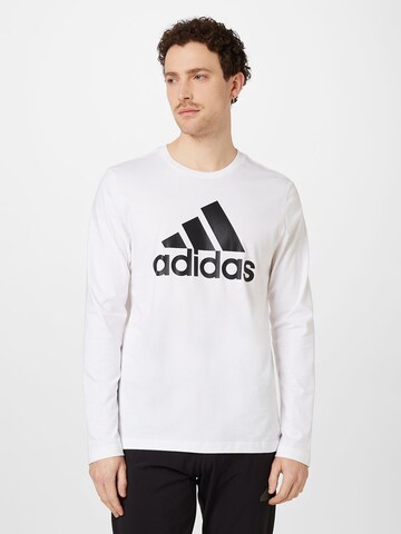 T-Shirt fonctionnel 'Essentials' ADIDAS SPORTSWEAR en blanc : devant