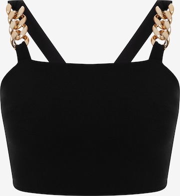 faina Top in Black: front