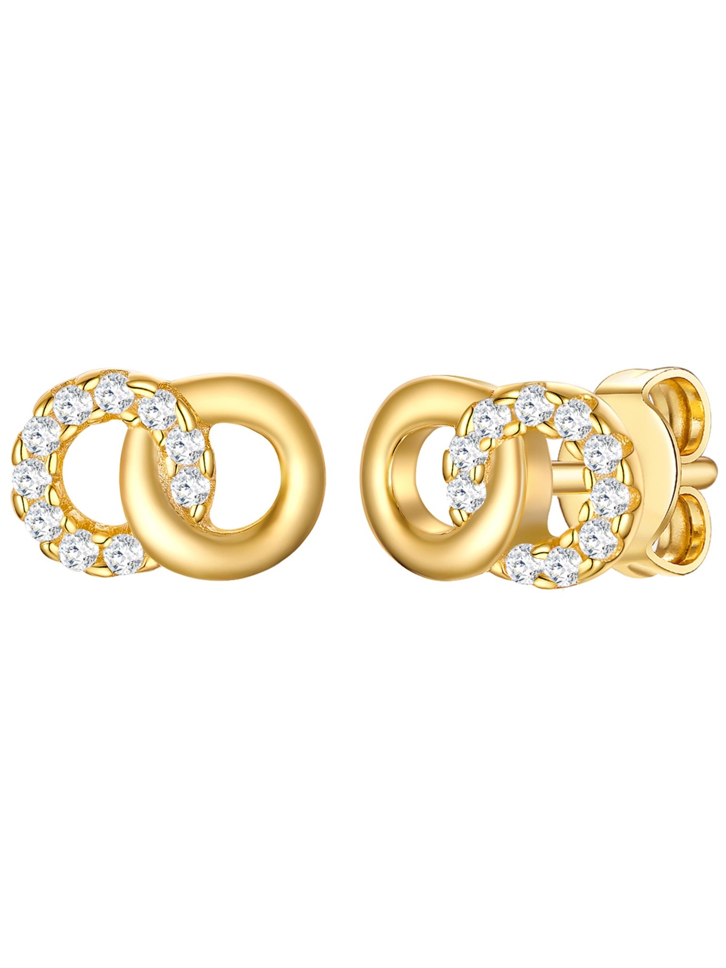 Rafaela Donata Oorbellen in Goud: voorkant