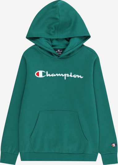 Champion Authentic Athletic Apparel Sweatshirt 'Legacy Icons' in de kleur Smaragd / Rood / Wit, Productweergave