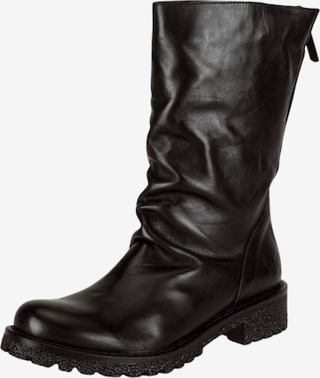 Bottes FELMINI en noir : devant