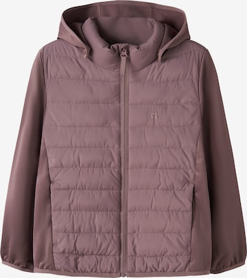 NAME IT Välikausitakki 'NKNMIO' värissä lila: etupuoli