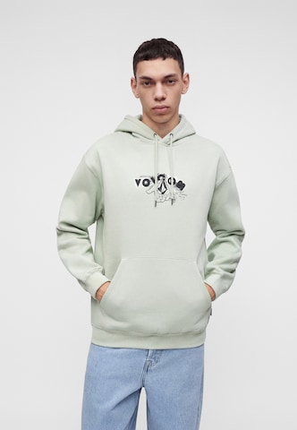 Volcom - Sudadera 'WATANITE' en verde: frente