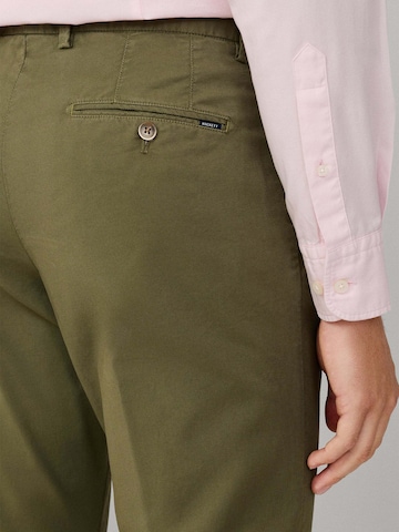 Coupe slim Pantalon chino Hackett London en vert