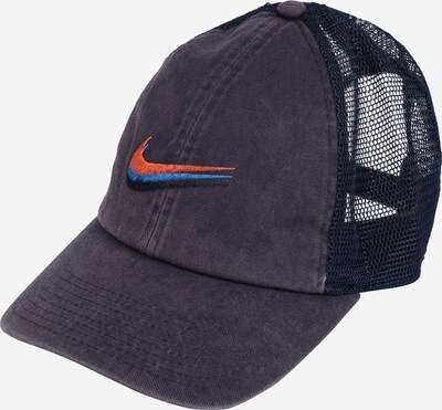 Nike Sportswear Hætte 'Nike Sportswear Heritage 86 Swoosh' i blå / navy / rød / hvid, Produktvisning