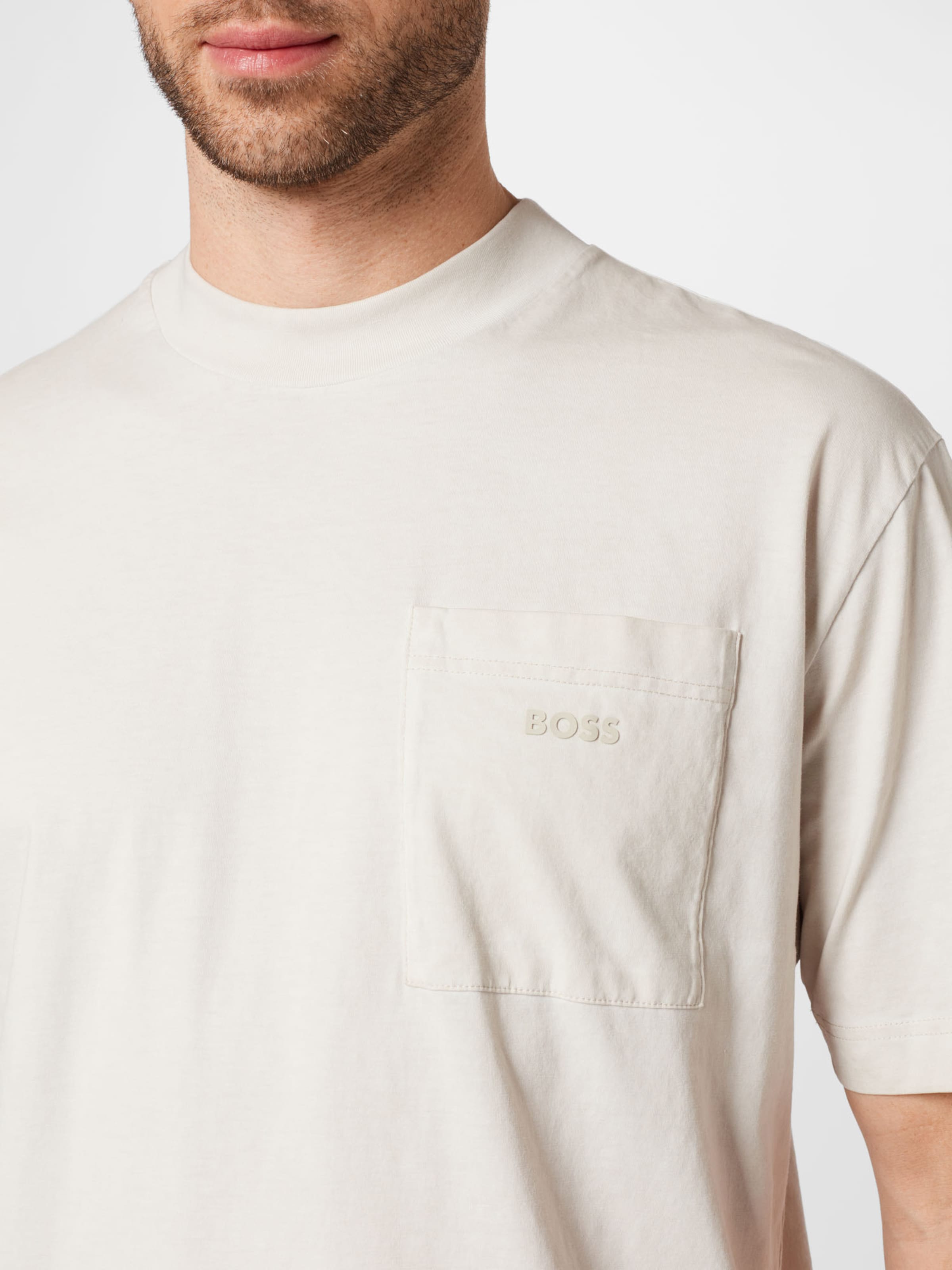 BOSS Casual T-Shirt in Kitt 