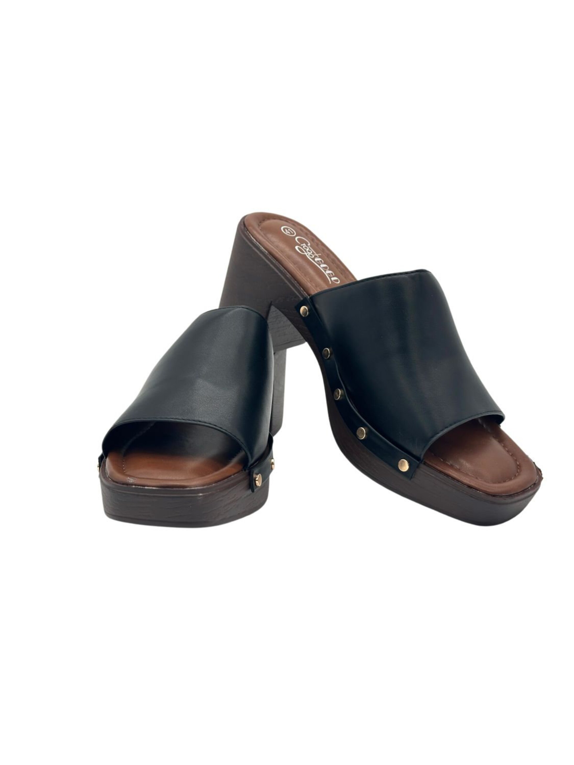 Nowaland Mules in Black
