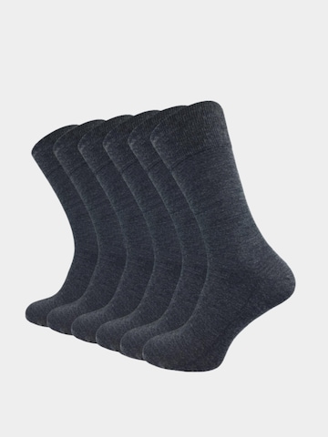 NERS Socks 'Merivo' in Grey: front