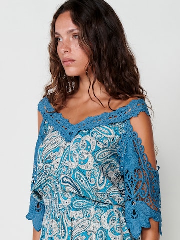 KOROSHI Kleid in Grün