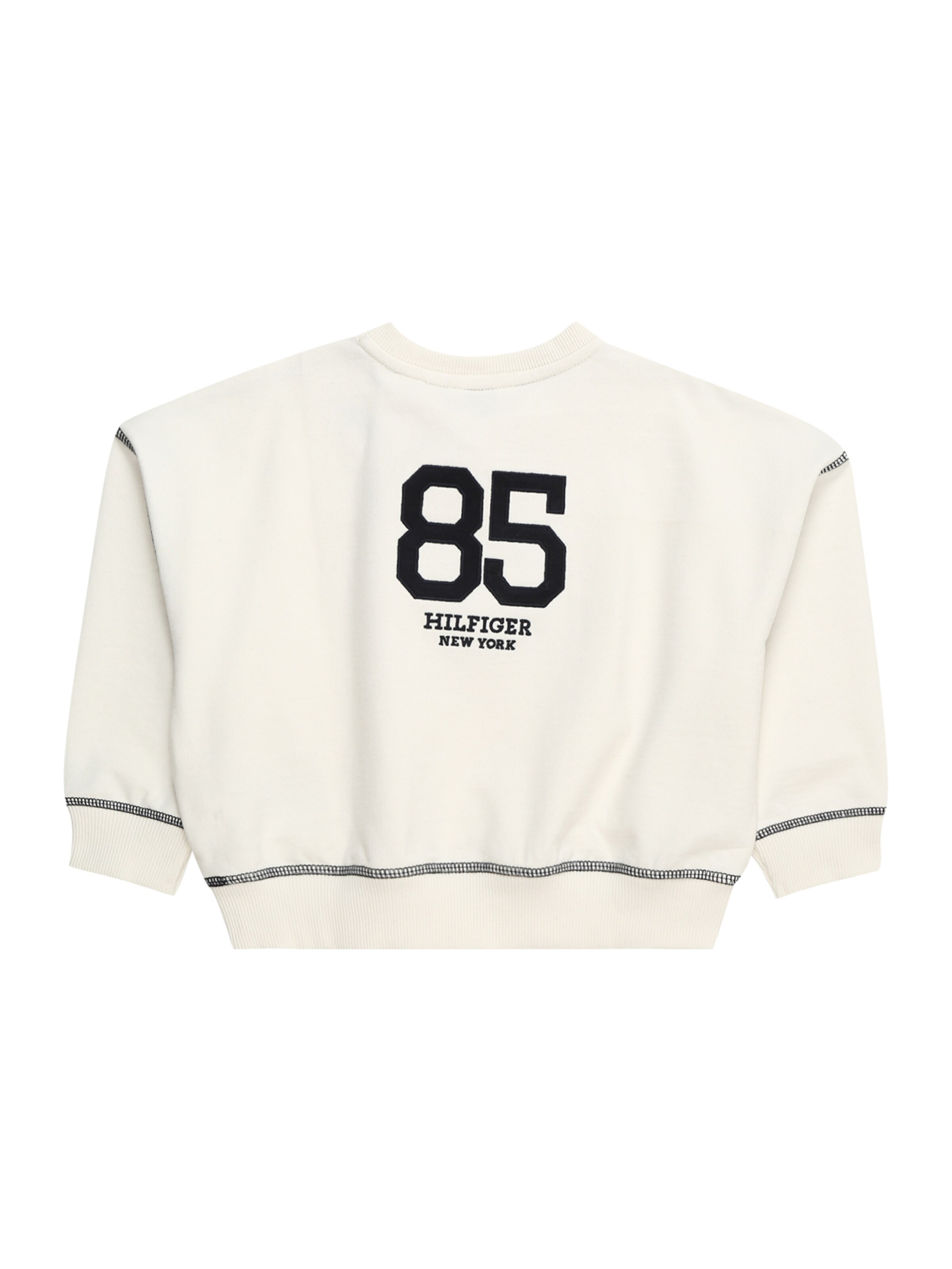 Bluză de molton '1985' de la TOMMY HILFIGER pe bej