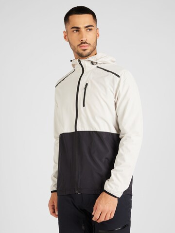 ENDURANCE Sports jacket 'Hugoee' in Beige: front