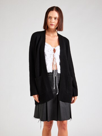 rosemunde Knit cardigan in Black: front