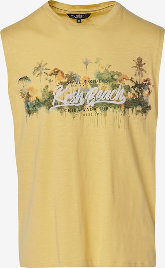 KOROSHI Majica u žuta / zelena / narančasta / bijela, Pregled proizvoda