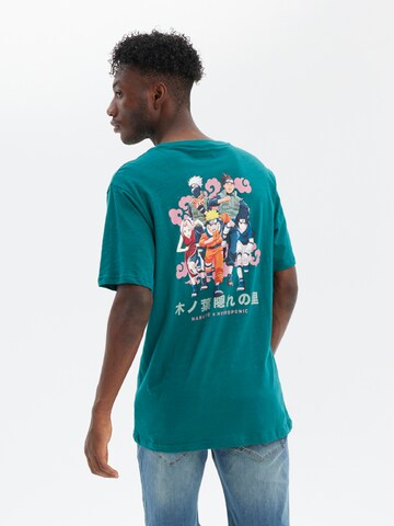 hydroponic - Camiseta 'Hydroponic x Naruto Group Graphic T-Shirt' en azul