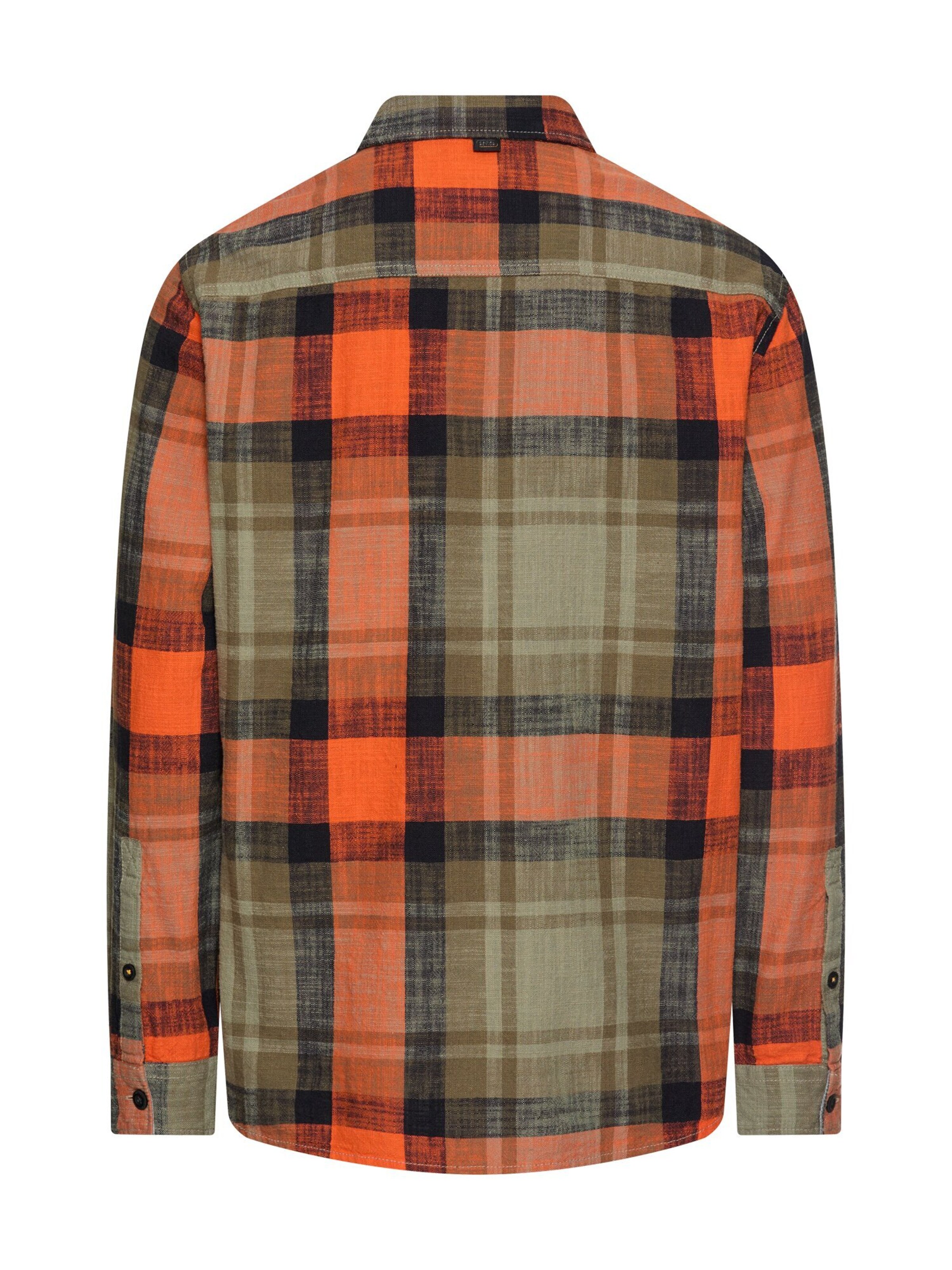 CAMEL ACTIVE Regular fit Button Up Shirt in Orange