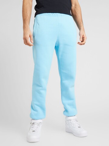 Effilé Pantalon 'CLUB FLEECE' Nike Sportswear en bleu : devant