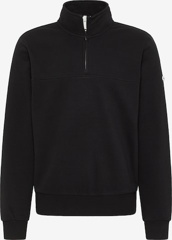 DreiMaster Maritim Sweatshirt in Black: front