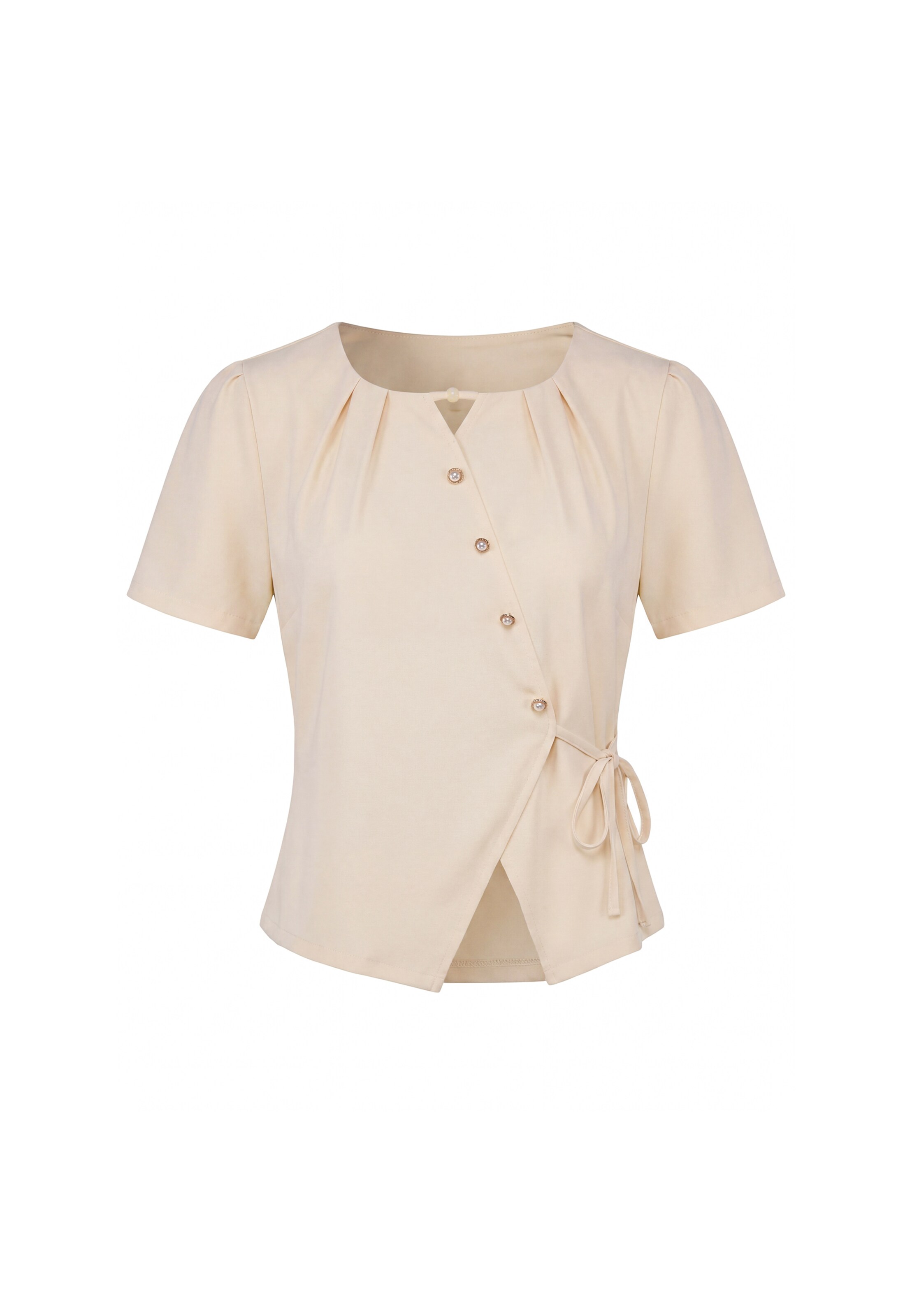 usha BLACK LABEL - Blusa em bege: frente