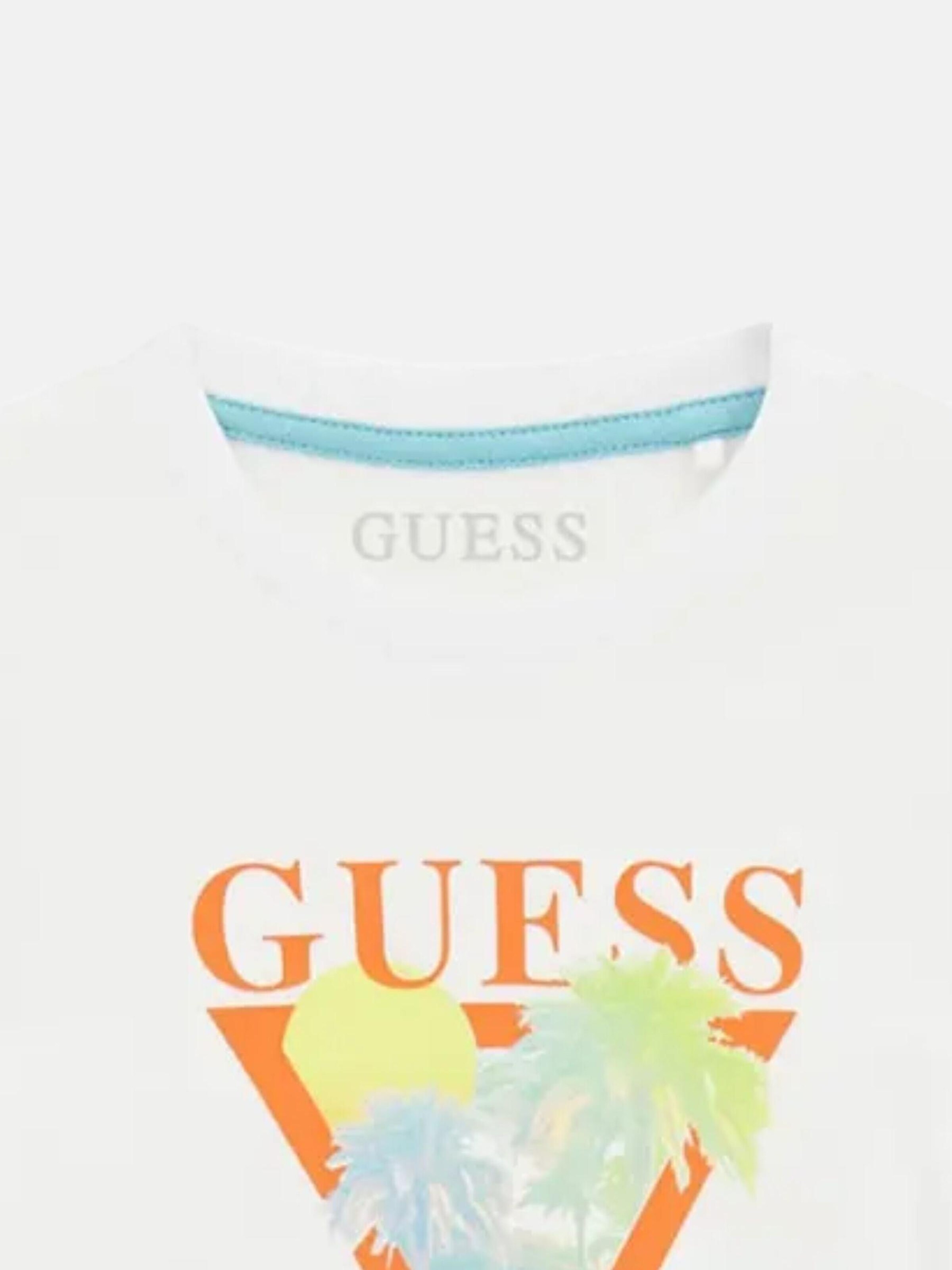 T-Shirt 'GUESS KIDS SS T-SHIRT T-SHIRT' GUESS KIDS en blanc