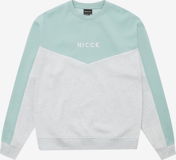 Nicce Sweatshirt 'FORUM' i grå: framsida