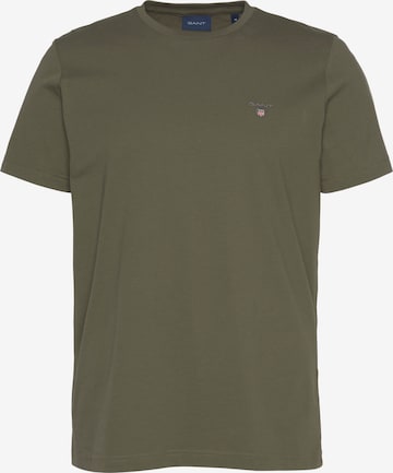 GANT Majica | zelena barva: sprednja stran