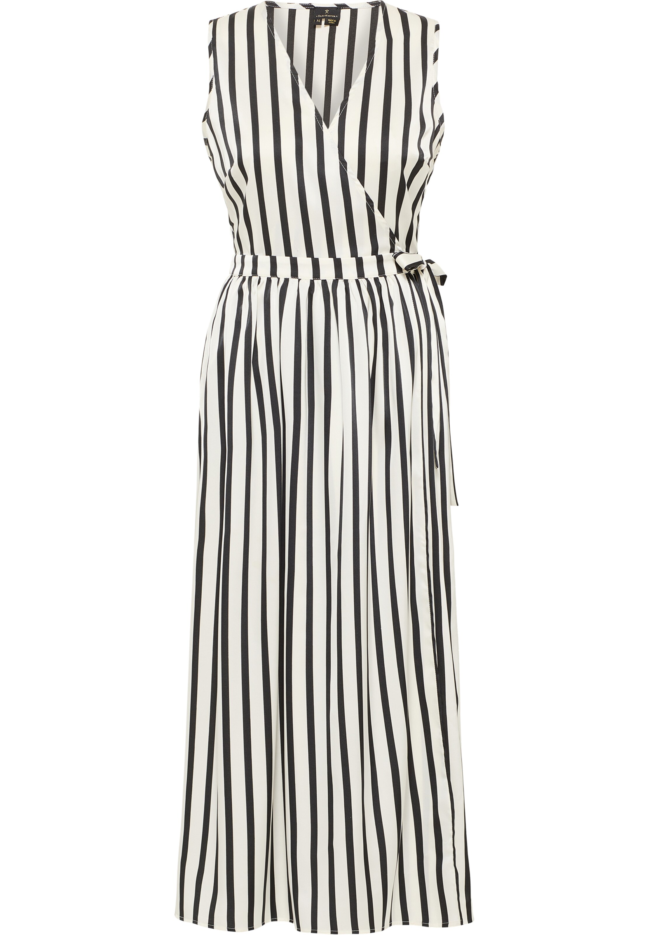 DreiMaster Klassik Kleid in Schwarz: Vorderseite