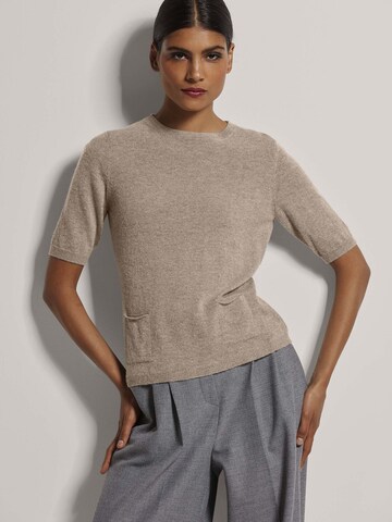 Pull-over MADELEINE en beige : devant